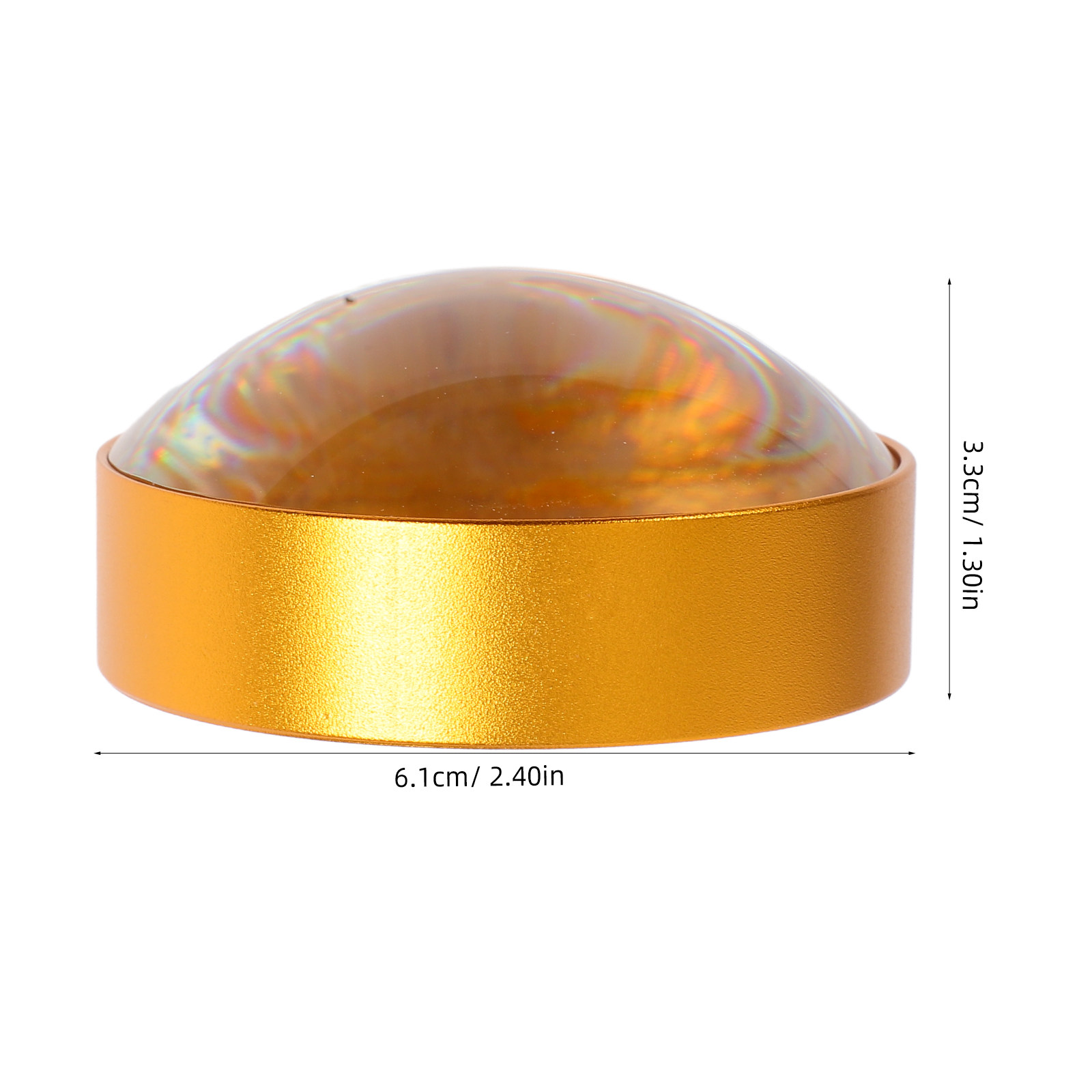 Loupe sphérique en verre optiq - Book Weight Glass avis et prix