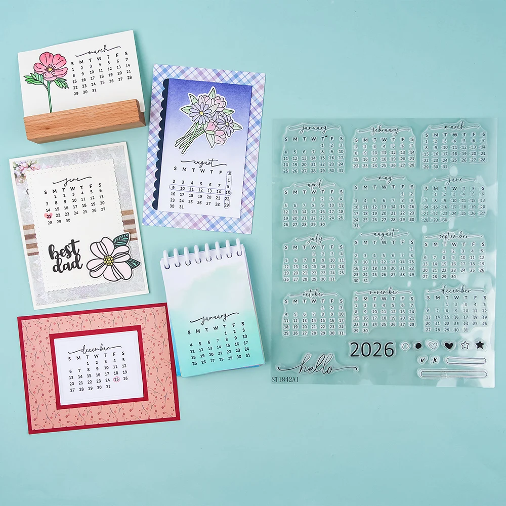 Calendrier Date 2026 tampon cl - Rubber Date Stamp avis et prix